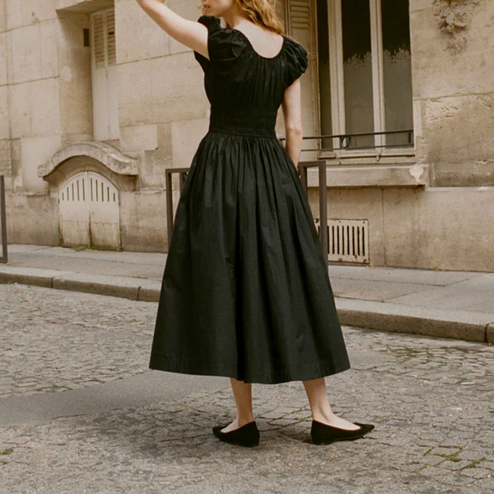 Dôen - Robe Quinn - Noir – Merci Paris