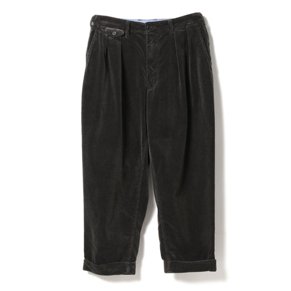 Beams Plus - Pantalon en velours côtelé - Charbon
