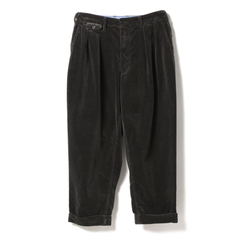 Beams Plus - Pantalon en velours côtelé - Charbon