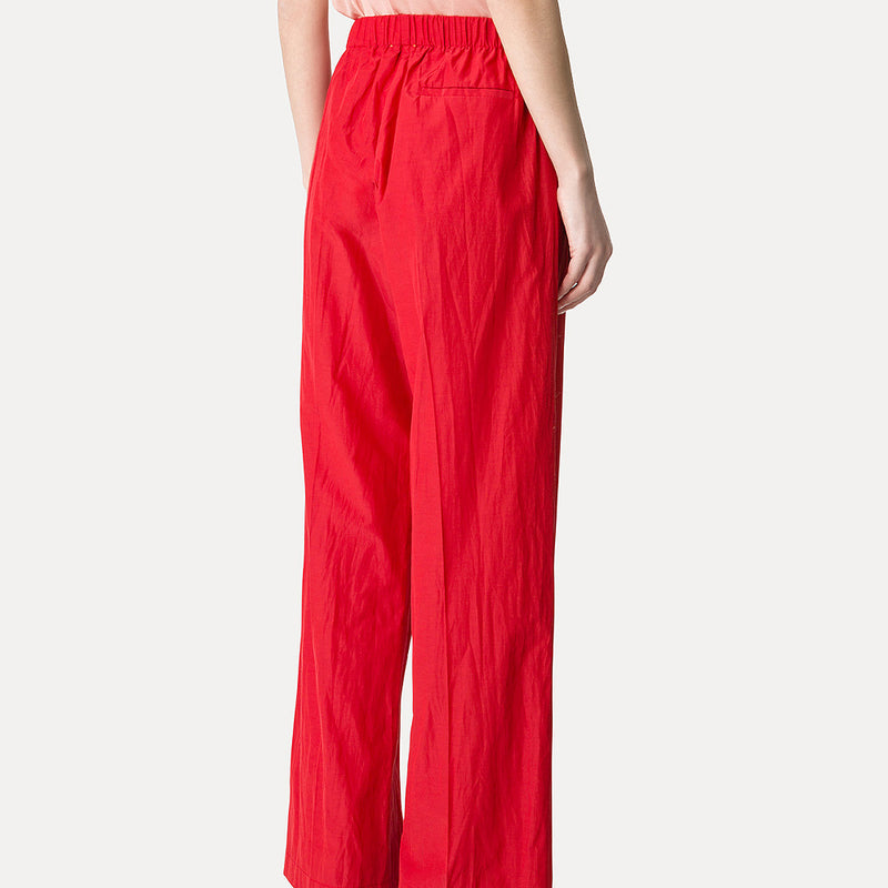 Forte_Forte - Pantalon Tafetas - Rouge