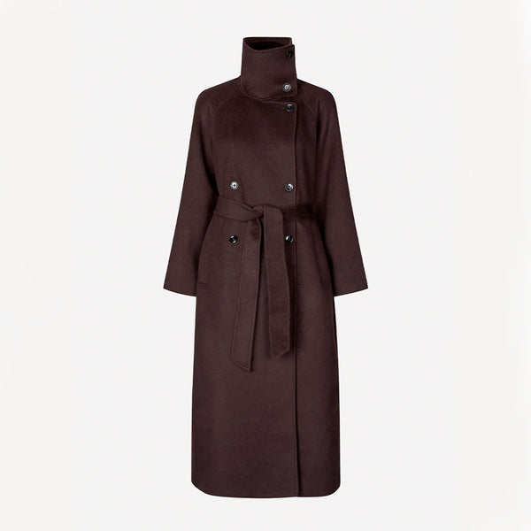 Samsoe Samsoe - Manteau Sahanne - Black Coffee