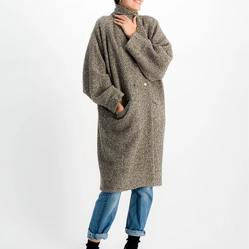 SIX SŒURS - Manteau Yolande - Gris