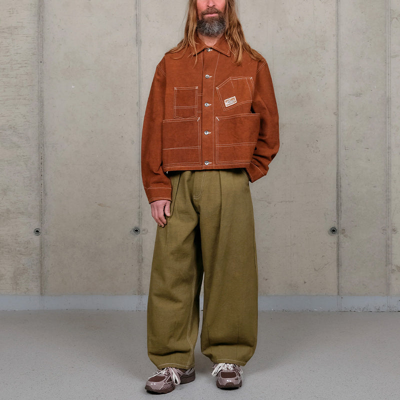 Story MFG - Veste Station - Marron Wonky Wear