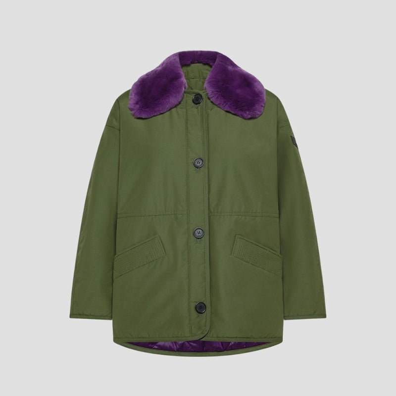 Peuterey - Manteau Gursky reversible - Vert violet