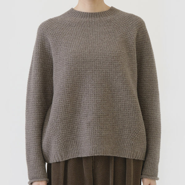 Pas de Calais -  Maille Laine Cachemire - Greige