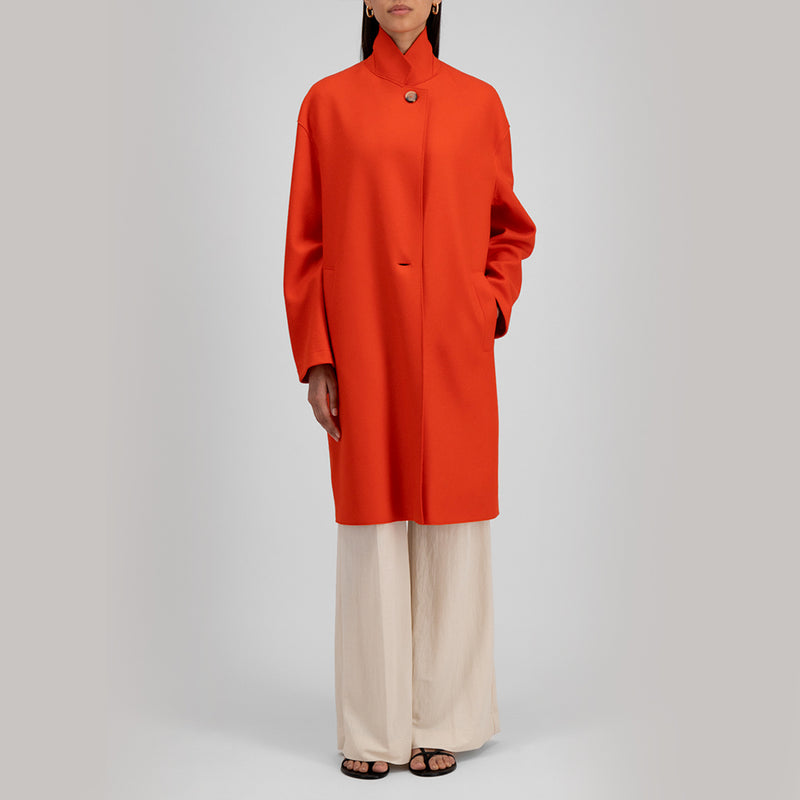 Harris Wharf London - Manteau Oversize - Rouge