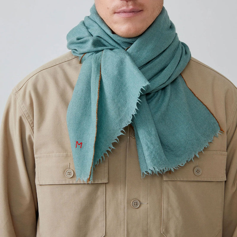 Moismont - Echarpe - Celeste blue