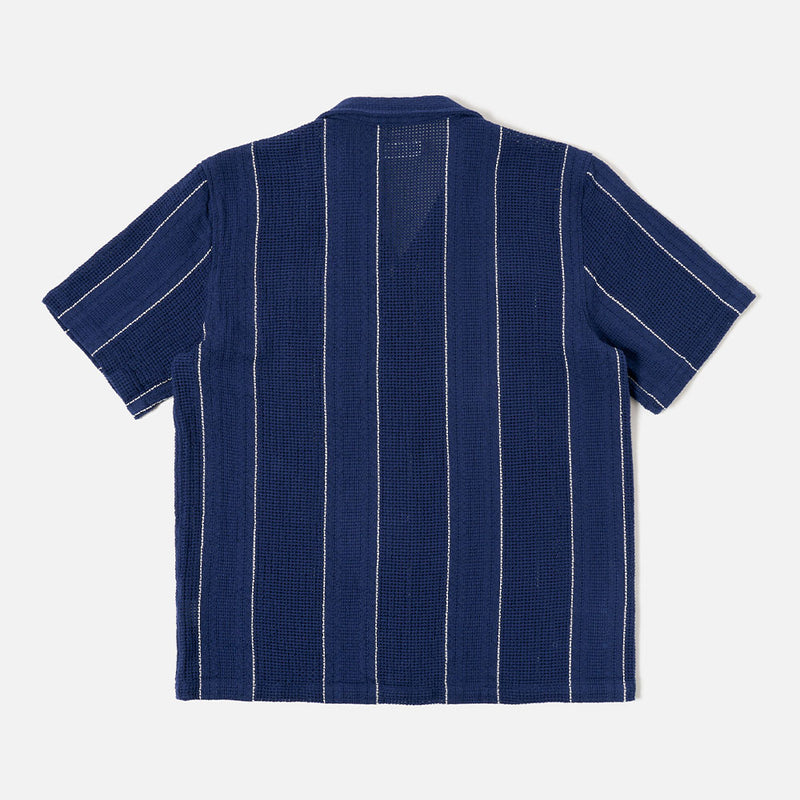 Universal Works - Chemise Road - Bleu Foncée