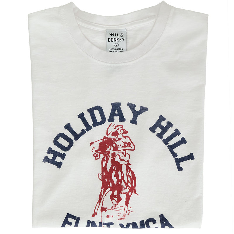 Wild Donkey - T Shirt Holiday - Blanc