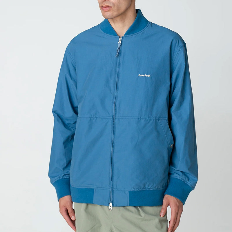Snow Peak - Veste Light Mountain Cloth - Bleu