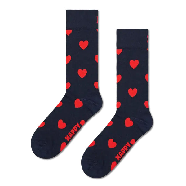 Happy Socks - Pack Chaussettes Cœur - Marine