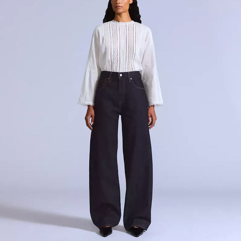 Levi's - Jeans Drop Barrel - Bleu