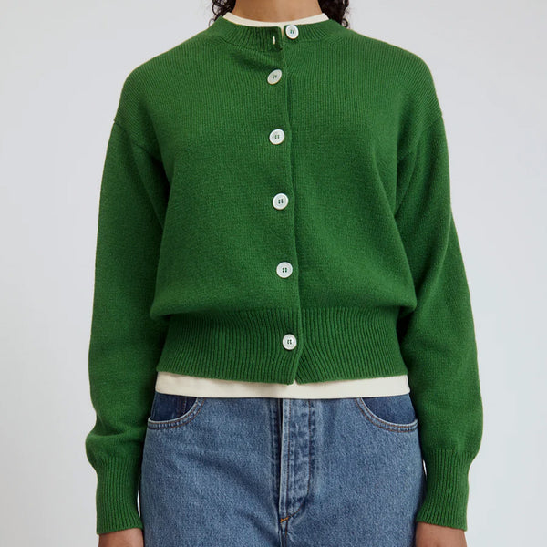 & Daughter - Cardigan Ada - Vert