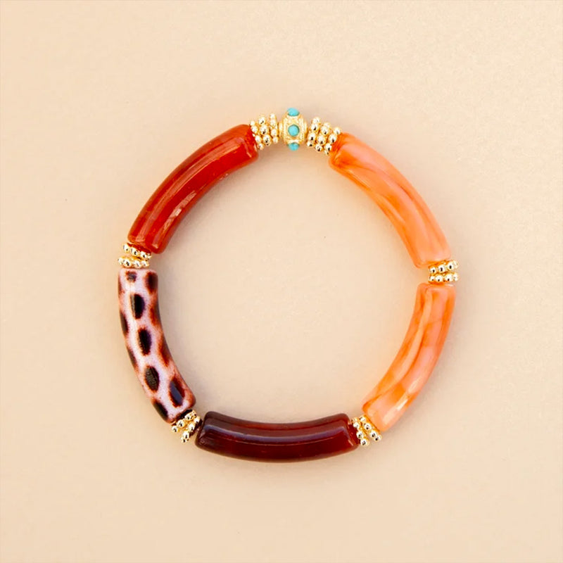 Juhu - Bracelet Juhu - Léo & Orange