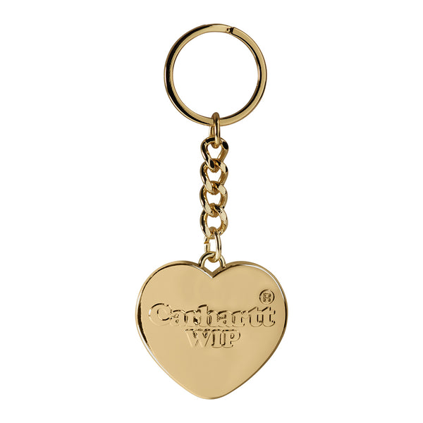 Carhartt WIP - Porte clé Heart - Gold