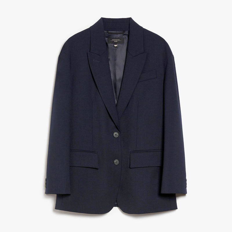 Weekend Max Mara - Veste Quadro - Bleu