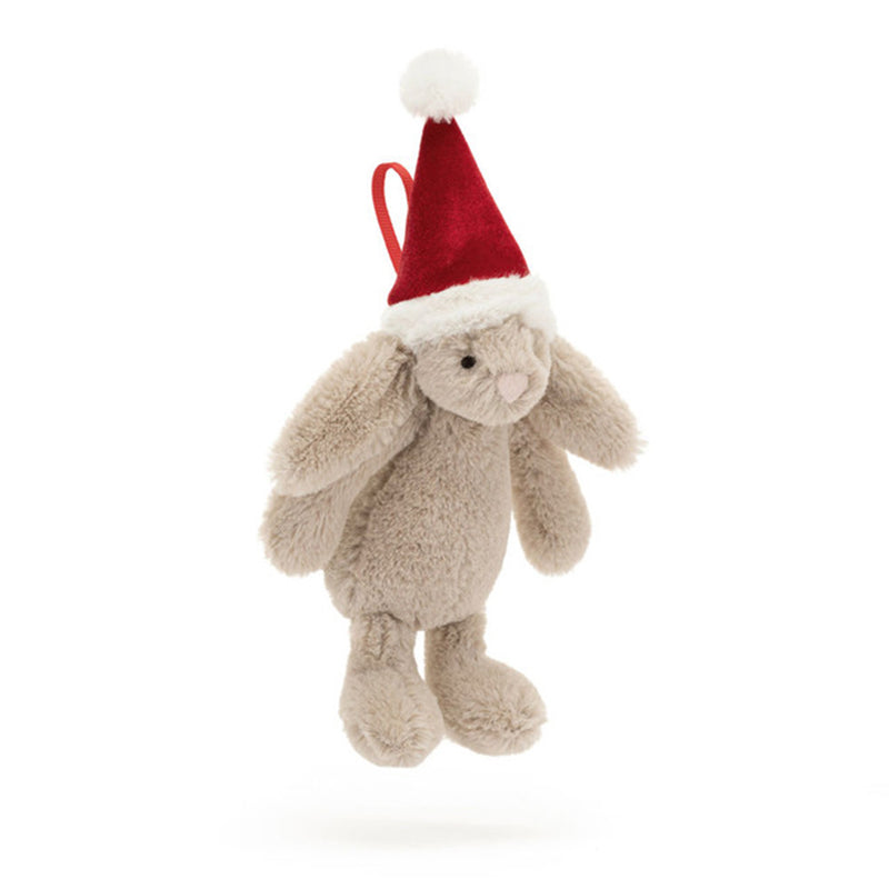 Peluche - Ornement Lapin de Noël