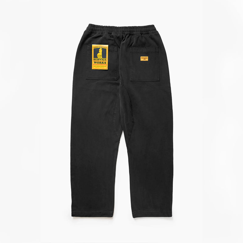 Service Works - Pantalon Moleskin Chef - Noir
