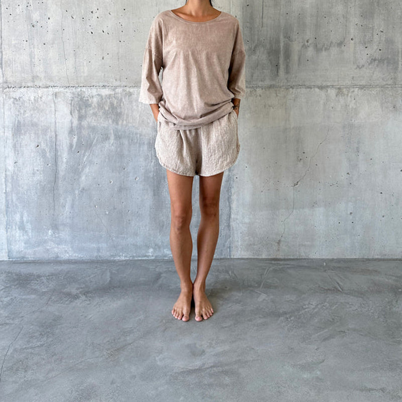 Mysayang - Short Kelapa - Nut Stone Washed