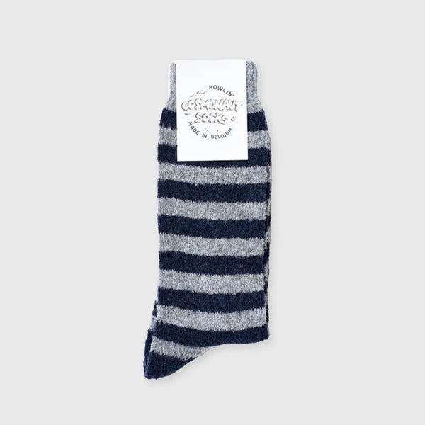 Howlin' - Chaussettes Cosmonaut -  Bleu et Gris