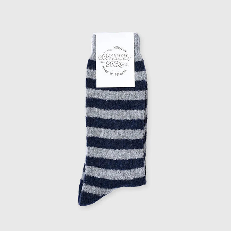 Howlin' - Chaussettes Cosmonaut -  Bleu et Gris