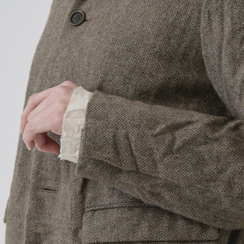 Pas de Calais -  Veste Courte Chevrons - Beige