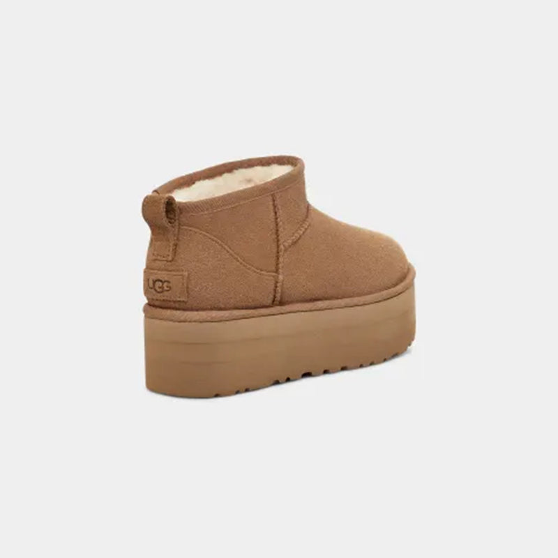 Ugg - Bottes Classic Ultra Mini Platform - Chestnut