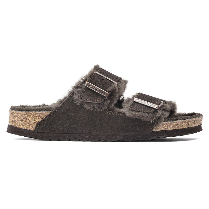 Birkenstock - Sandales Arizona en Fourrure - Mocha