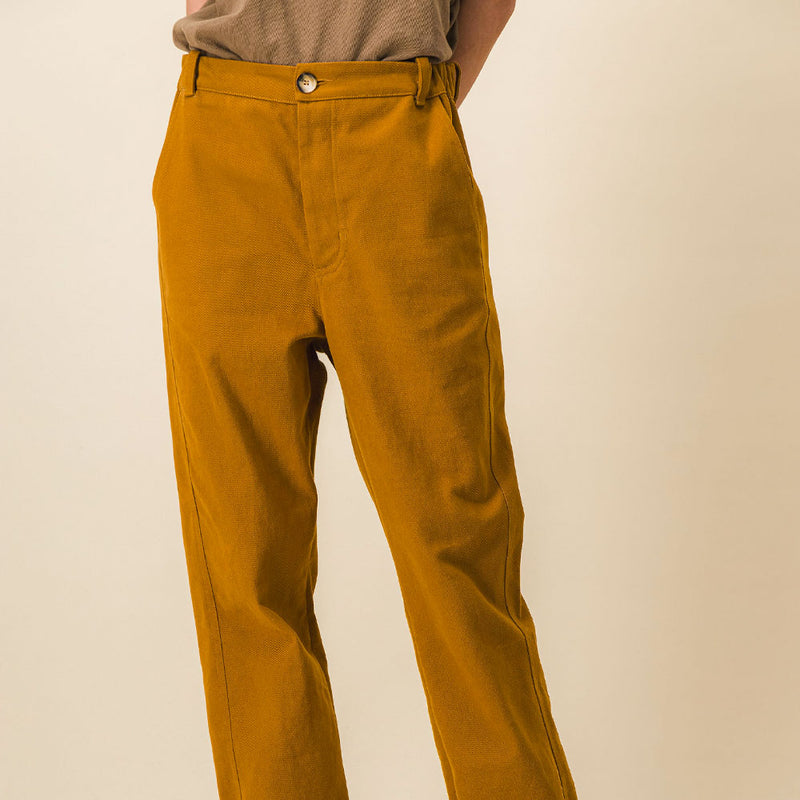 SIXSŒURS - Pantalon Jodie - Ocre