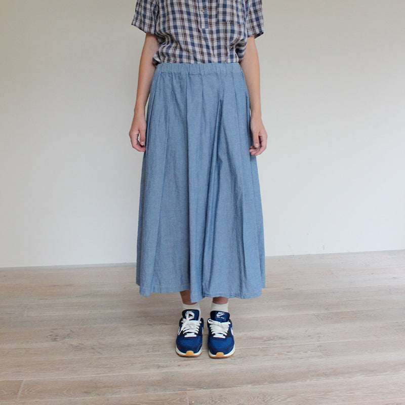 Sarahwear - Jupe Kelly - Bleu Chambray