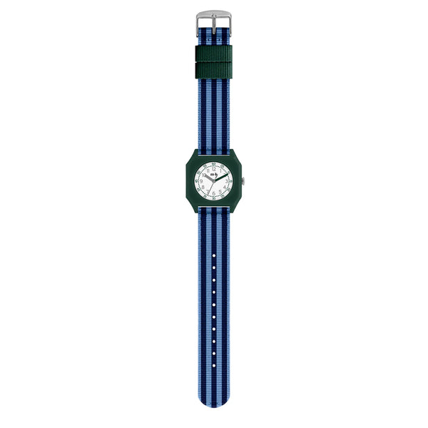 Mini Kyomo - Montre A day on Earth - Bleu & Vert