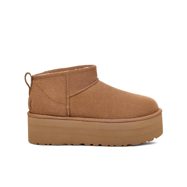 Ugg - Bottes Classic Ultra Mini Platform - Chestnut