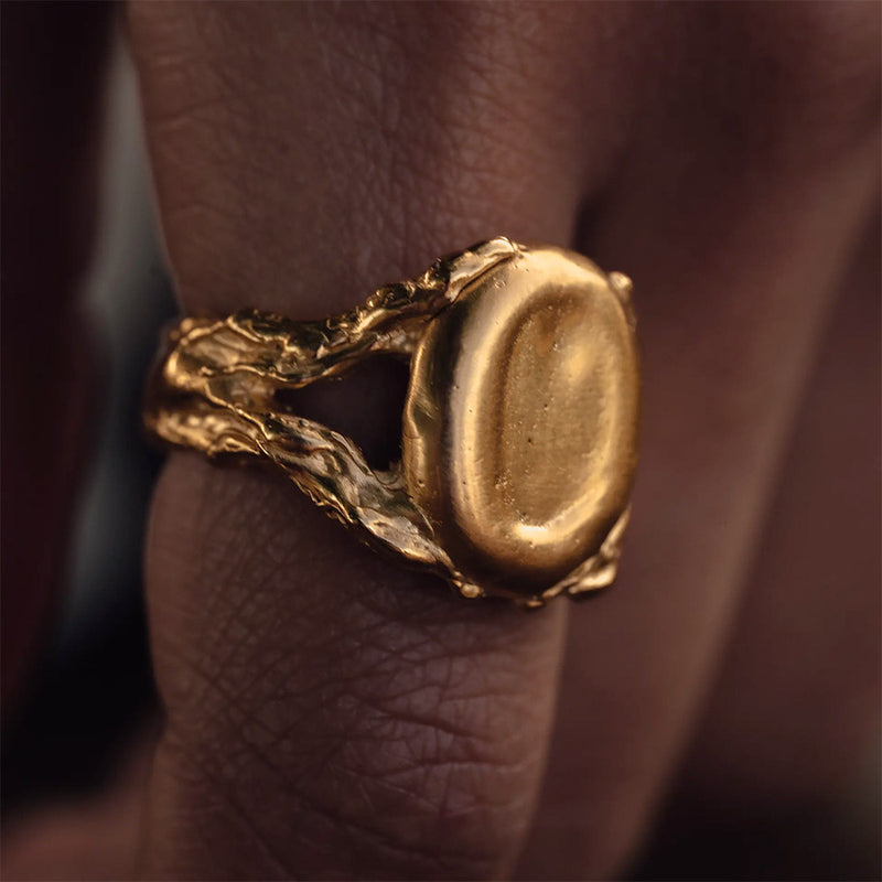 Fontennoy - Bague Pierre de Serment - Or