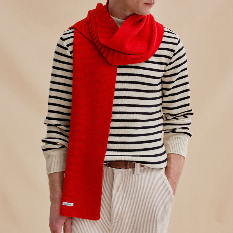 Le Minor - Echarpe - Rouge