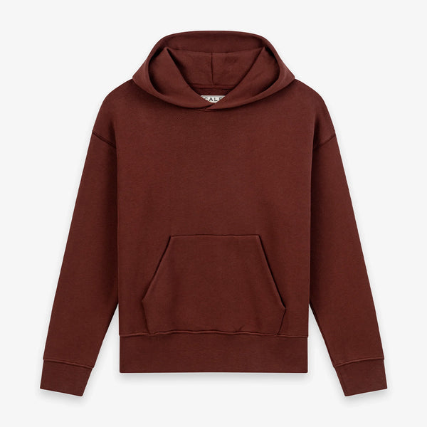 Caleb - Hoodie Caleb Bouquet brodé - Marron