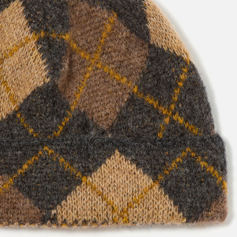 Universal Works - Bonnet Argyll - Marron