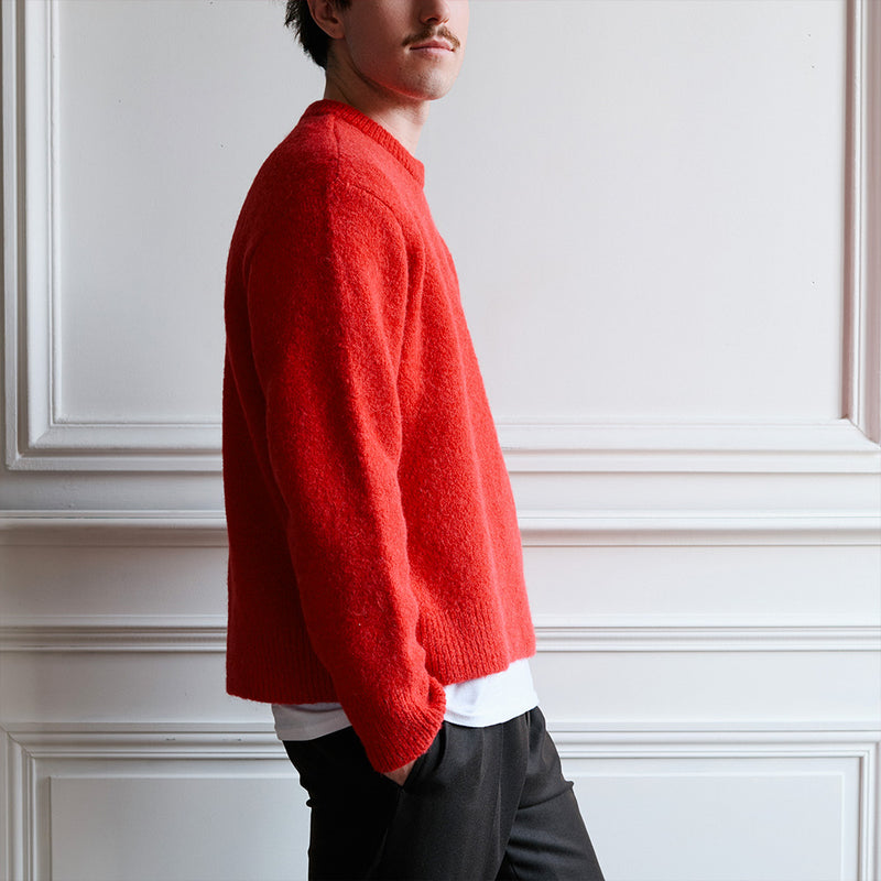 Museum Garments - Maille Alpaca Collab x Merci - Rouge