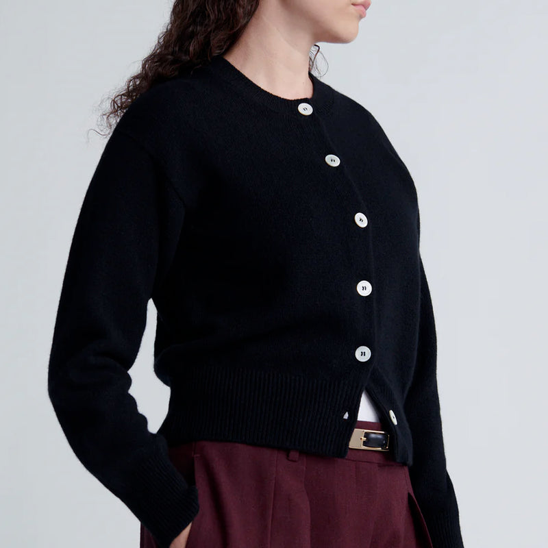 & Daughter - Cardigan Ada - Noir