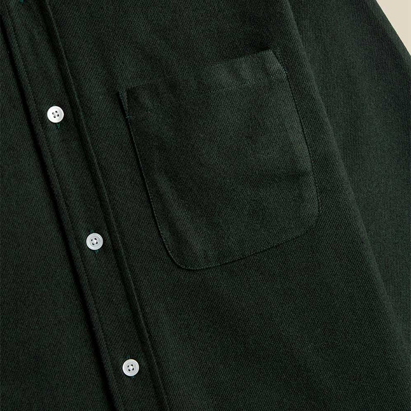 Portuguese Flannel - Chemise Teca - Vert Fôret