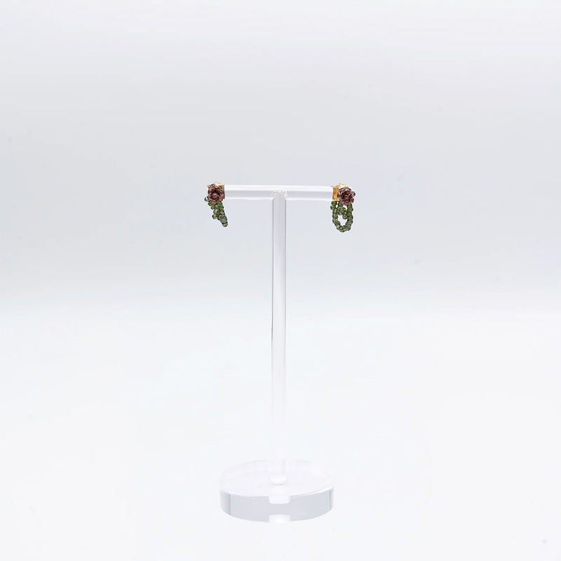 Labro - Boucles d'oreilles Fiori - Artichaut