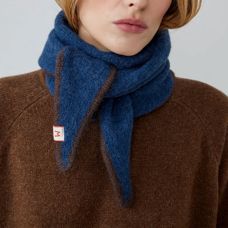 Moismont - Echarpe Elly N°218 - Indigo