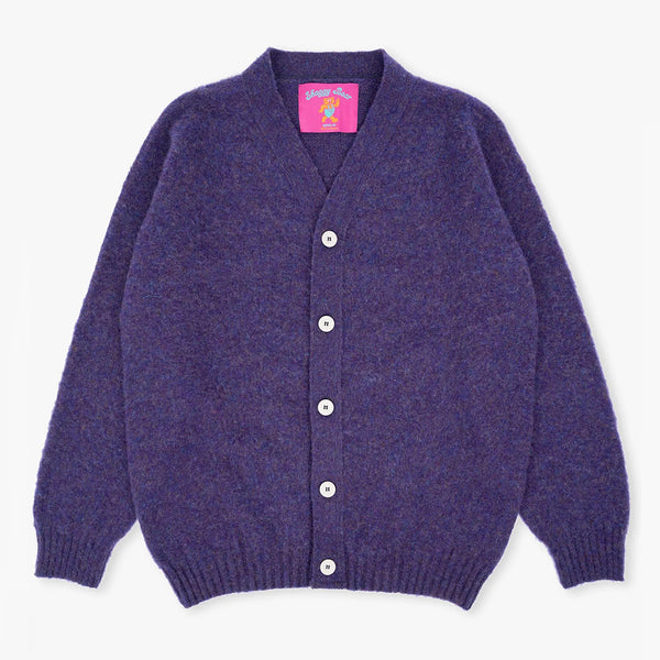 Howlin - Cardigan Shaggy Bear - Violet