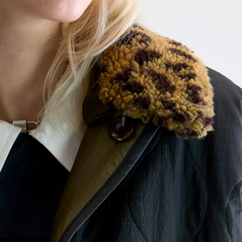 Bellerose - Veste teddy Hampton - Sable & Noir