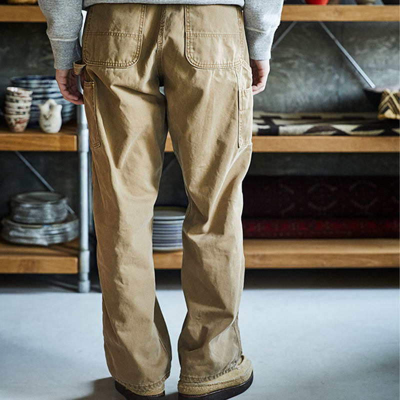 OrSlow - Pantalon Dad Painter Oxford - Marron