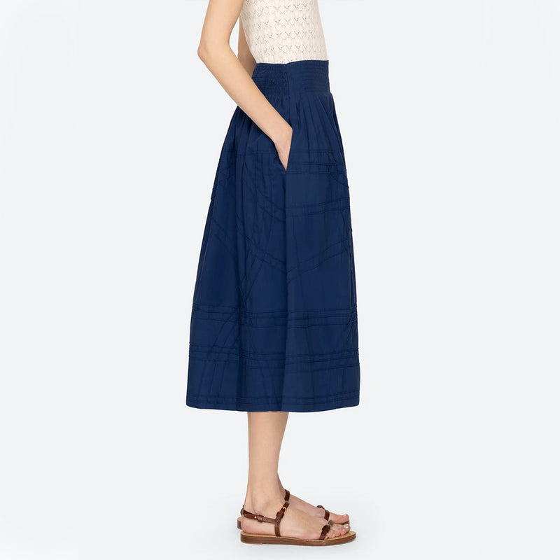 Sea NY - Jupe Camden - Bleu Myrtille