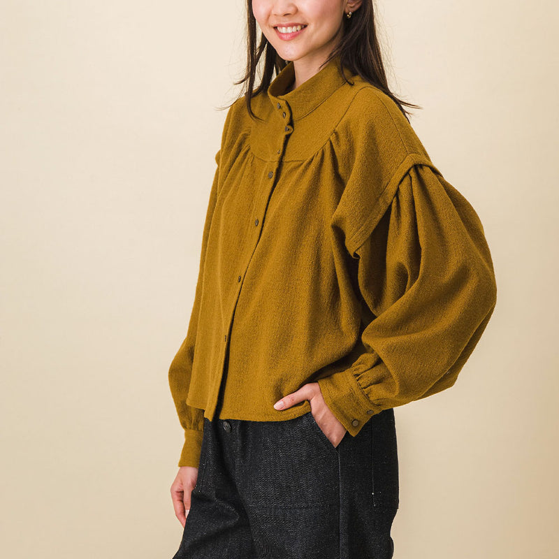 SIXSŒURS - Blouse Arlette - Marron