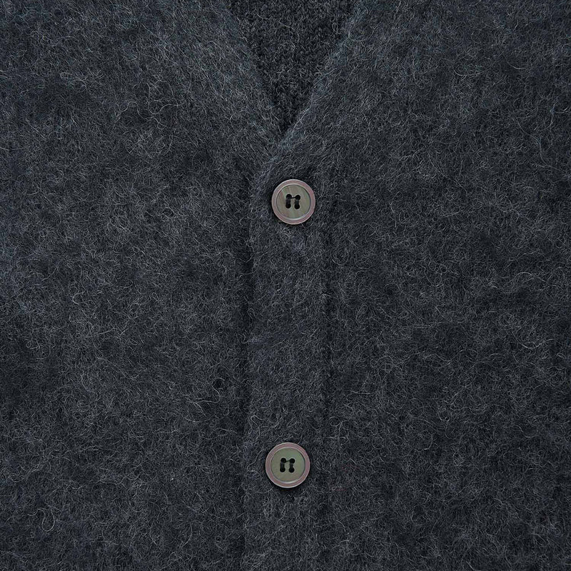 Gramicci - Cardigan en mohair - Charbon