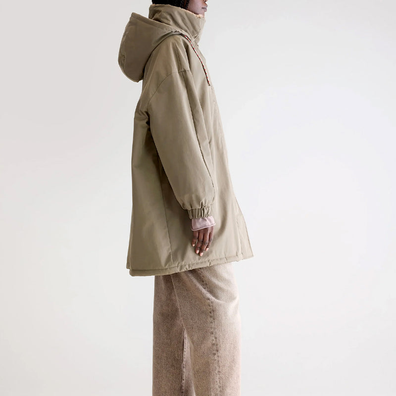 Bellerose - Parka à capuche Jade - Beige Dust