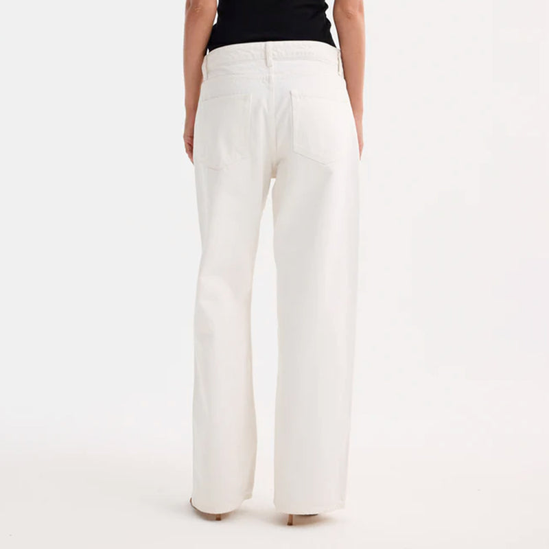 Rohe - Jeans Baggy Fit Denim - Blanc Optic