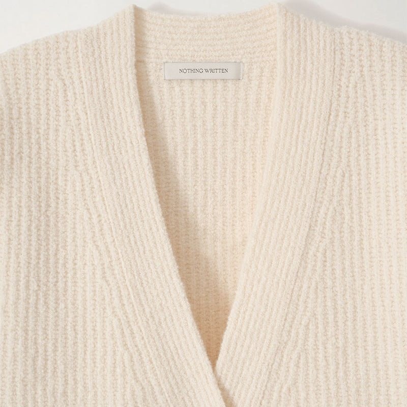 Nothing Written - Cardigan Garine - Ivoire